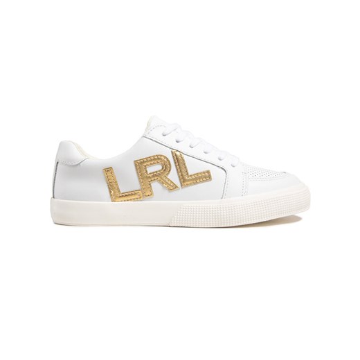 Lauren Ralph Lauren Sneakersy Jaede 802824717001 Biały 36 okazja MODIVO