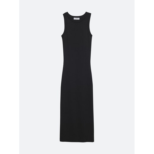 Simple Sukienka letnia SI22-SUD011 Czarny Regular Fit Simple XL MODIVO