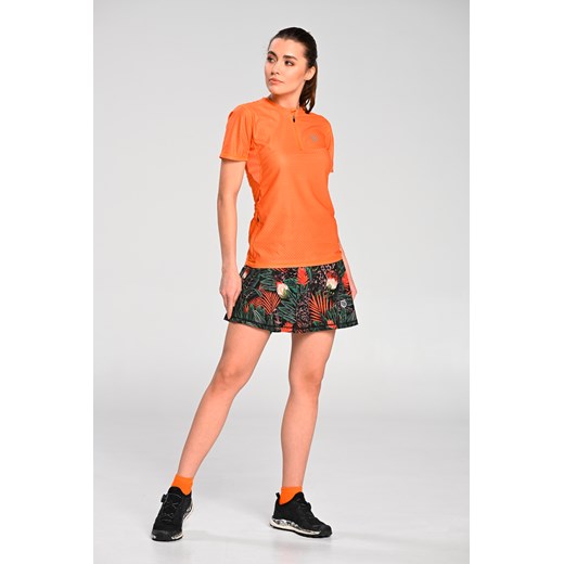 Koszulka Zip Z Panelami Chłodzącymi Orange Nessi Sportswear L Nessi Sportswear