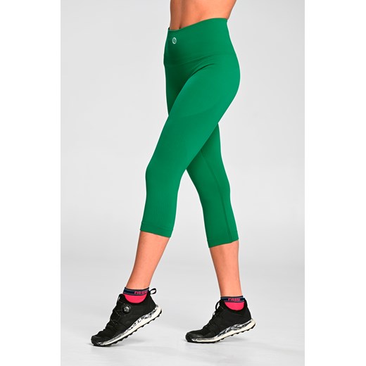 Oddychające Legginsy Multisportowe 3/4 Ultra Green Nessi Sportswear L/XL Nessi Sportswear