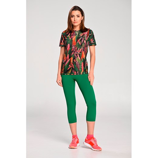 Oddychające Legginsy Multisportowe 3/4 Ultra Green Nessi Sportswear M/L Nessi Sportswear