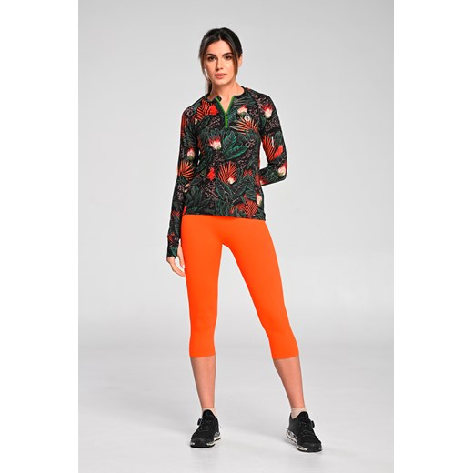 Oddychające Legginsy Multisportowe 3/4 Ultra Orange Nessi Sportswear XS/S Nessi Sportswear