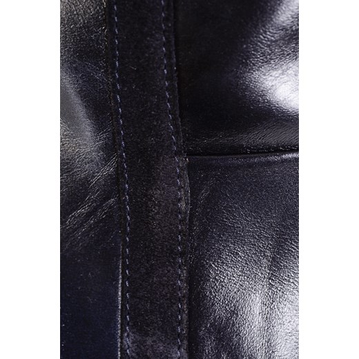 Kozaki Bayla Rt 4898 Anilina Crute Bleu Marine be-jeans czarny kolorowe