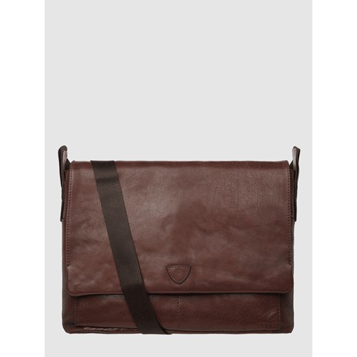 Torebka Messenger Bag ze skóry z przegródką na laptopa One Size Peek&Cloppenburg 