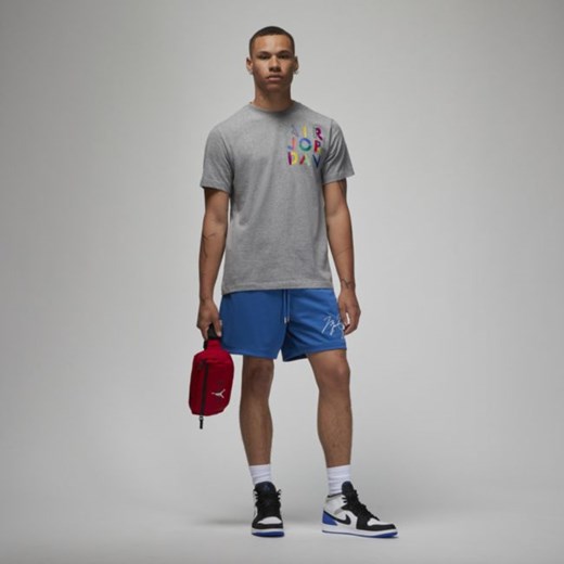 Męski T-shirt z nadrukiem Jordan Brand - Szary Jordan 2XL Nike poland