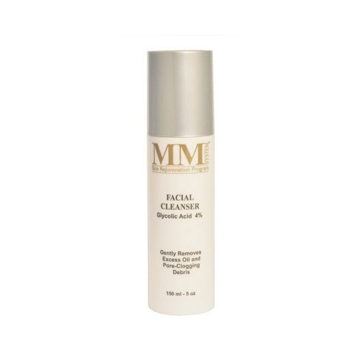 Mene & Moy System Facial Cleanser 4% AHA - Preparat oczyszczający dla cery mieszanej, zmęczonej, zawiera kwas glikolowy dermashop bezowy długotrwałe