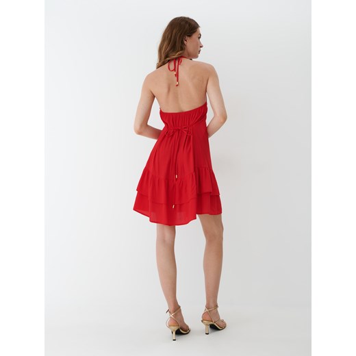 Mohito - Sukienka z wiskozy - Czerwony Mohito 38 Mohito
