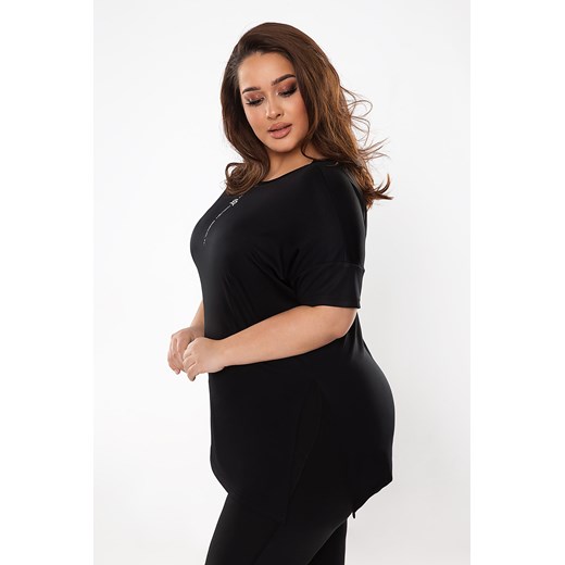 Damska koszulka KIP PLUS SIZE : Kolor - Czarny, Rozmiar - XXL Rough Radical XXXL ROUGH RADICAL okazja