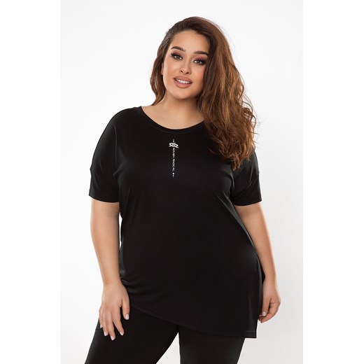 Damska koszulka KIP PLUS SIZE : Kolor - Czarny, Rozmiar - XXL Rough Radical XXXL promocja ROUGH RADICAL