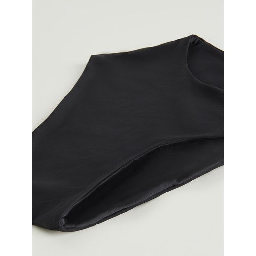 Reserved - Majtki bikini high waist - Czarny Reserved XL Reserved