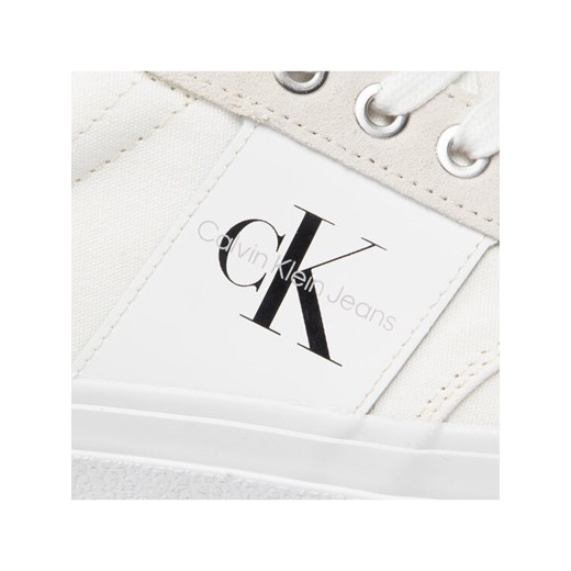 Calvin Klein Jeans Trampki New Skater 2 YM0YM00380 Biały 43 okazyjna cena MODIVO
