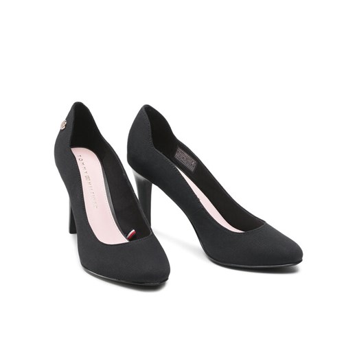 Tommy Hilfiger Szpilki Essential Th High Heel Pump FW0FW06345 Czarny Tommy Hilfiger 38 wyprzedaż MODIVO