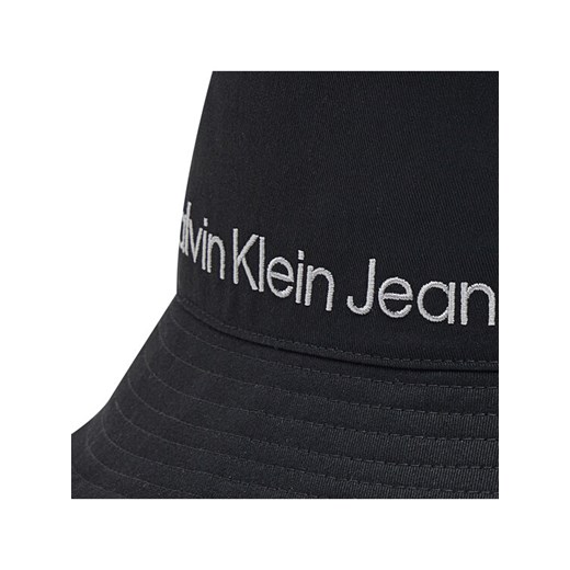 Calvin Klein Jeans Kapelusz Logo Bucket IU0IU00252 Czarny S_M MODIVO wyprzedaż