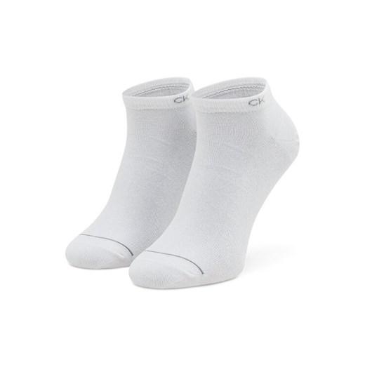 Calvin Klein Zestaw 3 par niskich skarpet męskich 701218718 Biały Calvin Klein 40_46 okazja MODIVO