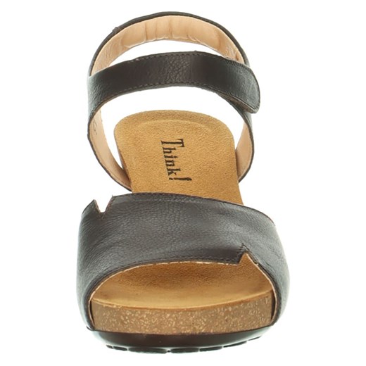 Skórzane sandały "Traudi" w kolorze brązowym Think! 40 wyprzedaż Limango Polska
