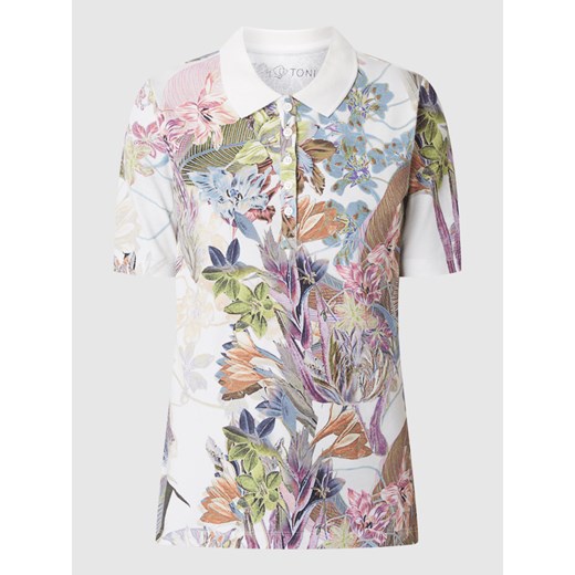 Koszulka polo z kwiatowym wzorem model ‘Elsa’ Toni Dress 40 Peek&Cloppenburg 