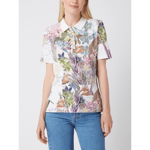 Koszulka polo z kwiatowym wzorem model ‘Elsa’ Toni Dress 46 Peek&Cloppenburg 