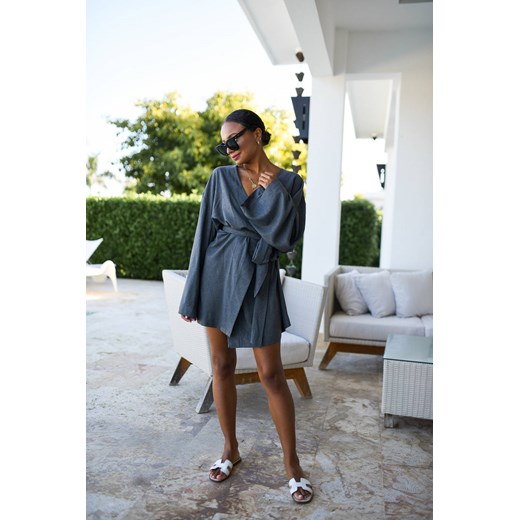Sukienka Kimono Granite Gray Laurella M/L LAURELLA