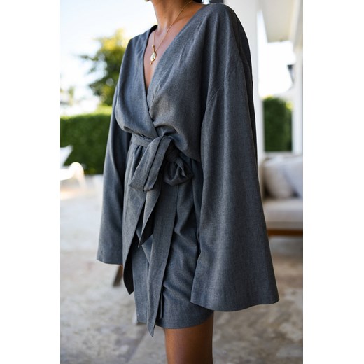 Sukienka Kimono Granite Gray Laurella XS/S LAURELLA