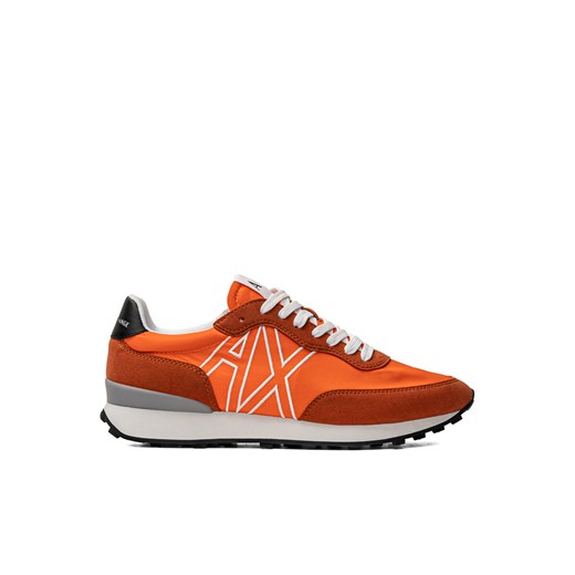 Sneakersy męskie pomarańczowe Armani Exchange XUX129 XV549 00155 Armani Exchange 41 Sneaker Peeker