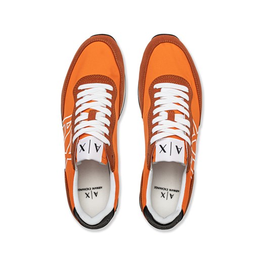 Sneakersy męskie pomarańczowe Armani Exchange XUX129 XV549 00155 Armani Exchange 43 Sneaker Peeker
