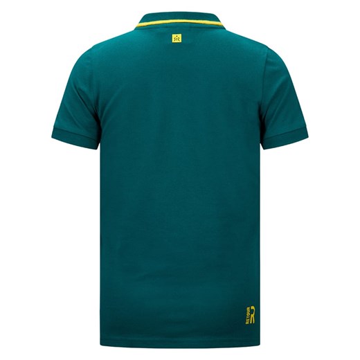Koszulka polo "Nigel" w kolorze niebiesko-zielonym Retour 146/152 okazja Limango Polska