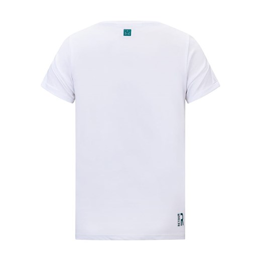 Koszulka "Victor" w kolorze białym Retour 146/152 okazyjna cena Limango Polska