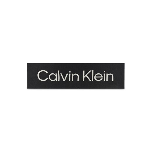 Calvin Klein Szal Eco Knit Scarf K60K608484 Czarny Calvin Klein 00 okazja MODIVO