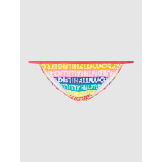 Figi bikini z paskami z logo w kolorach tęczy Tommy Hilfiger S wyprzedaż Peek&Cloppenburg 