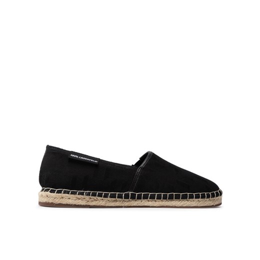 KARL LAGERFELD Espadryle KL70109 Czarny Karl Lagerfeld 43 MODIVO