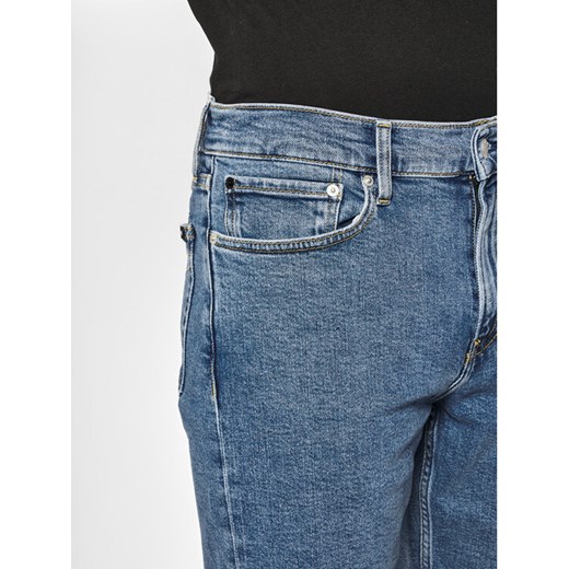 Calvin Klein Jeans Szorty jeansowe J30J312793 Granatowy Slim Fit 33 okazja MODIVO