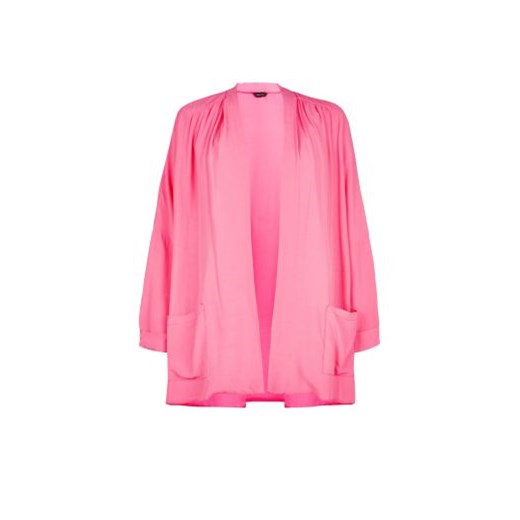 Bright Pink Soft Drop Pocket Kimono Blazer  newlook rozowy drop