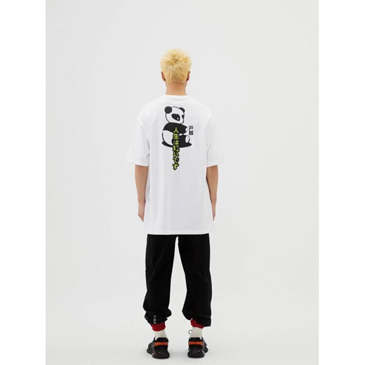 Togoshi T-Shirt TG22-TSM013 Biały Oversize Togoshi XL MODIVO