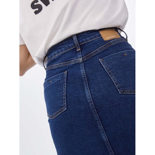 Americanos Spódnica jeansowa Georgia Niebieski Slim Fit Americanos 32 MODIVO