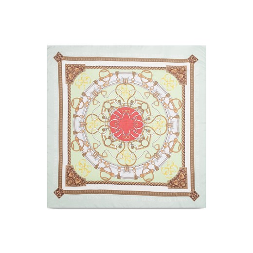 Guess Szal Kefiah 130x130 AW8800 MOD03 Zielony Guess 00 MODIVO