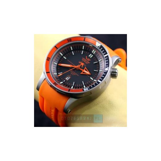 ZEGAREK Vostok Europe Anchar NH35A/5107173 TITANIUM Dostawa Gratis! 100 Dni na Zwrot Towaru - Gwarancja Satysfakcji!!! otozegarki zielony zegarek