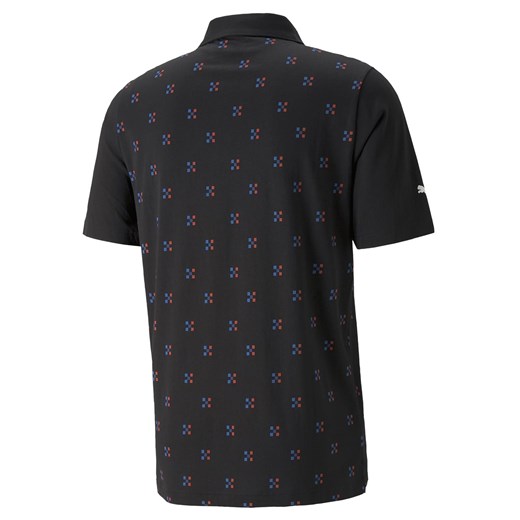 Koszulka polo męska Puma BMW MMS AOP czarna 53337601 Puma XL okazja Sportroom.pl