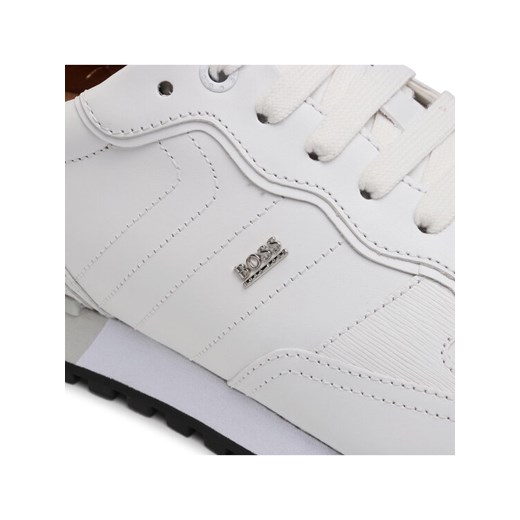 Boss Sneakersy Parkour-L 50445701 10214643 01 Biały 45 promocyjna cena MODIVO