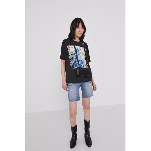 T-shirt damski z nadrukiem Red Hot Chili Peppers szary Medicine XS okazyjna cena wearmedicine