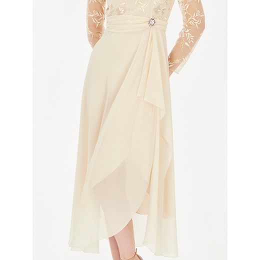 Elegancka sukienka z koronkową górą L'AF Liza 36 Eye For Fashion