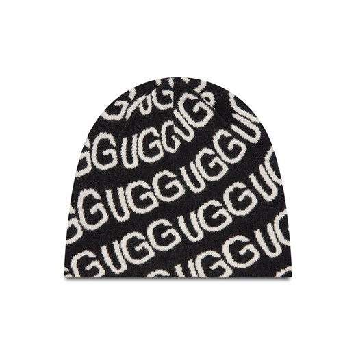 Ugg Czapka M Ugg Knit Logo Beanie 20968 Czarny 00 promocja MODIVO