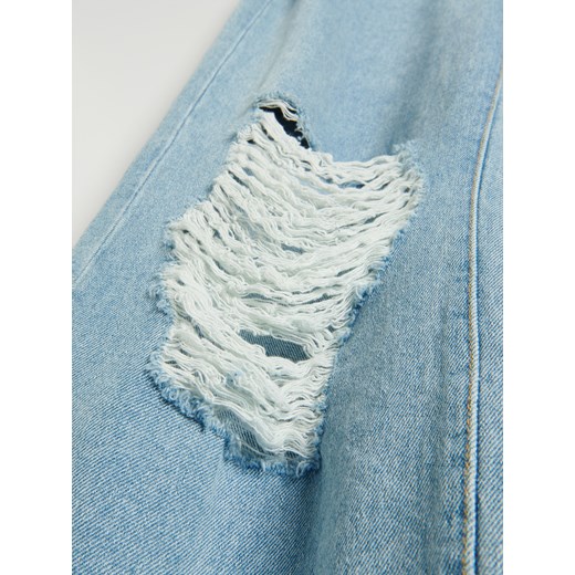 Reserved - Jeansy wide leg - Niebieski Reserved 38 Reserved
