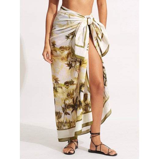 Pareo plażowe Seafolly Island in the Sun 54712-SG onesize BODYLOOK premium lingerie