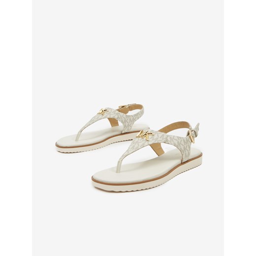 Michael Kors Jilly Flat Sandały Biały Michael Kors 37 BIBLOO