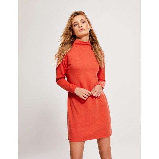 Sukienka MOENA Czerwony XS Diverse XS Diverse Outlet okazja