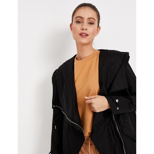 Płaszcz AMONETH Czarny XS Diverse XS Diverse Outlet okazyjna cena