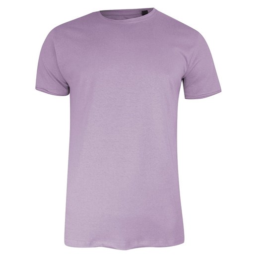 T-Shirt (Koszulka) Liliowy, Fioletowy, Bez Nadruku, Okrągły Dekolt, Postrzępione Brzegi -BRAVE SOUL TSBRSSS22FRESHERlilac ze sklepu JegoSzafa.pl w kategorii T-shirty męskie - zdjęcie 137123197