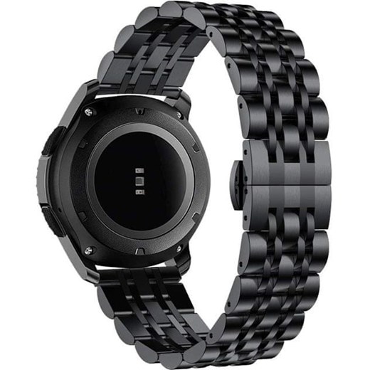 4wrist Ocelový tah pro Samsung Galaxy Watch - Černý 22 mm 4wrist okazja Mall
