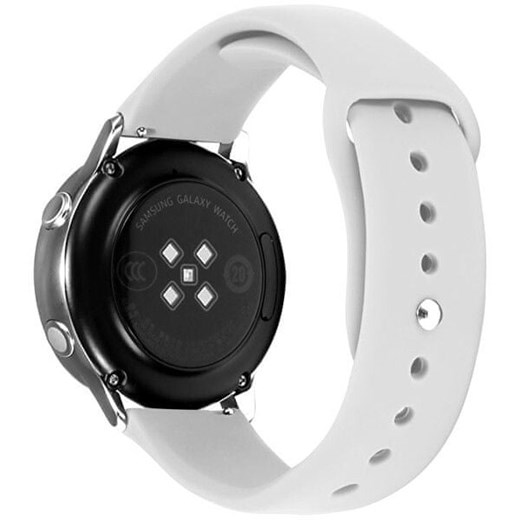 4wrist Silikonový řemínek pro Samsung Galaxy Watch - White 22 mm 4wrist promocja Mall