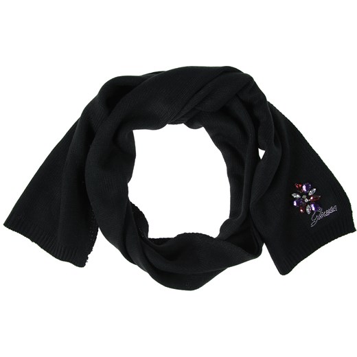 SZAL GUESS SCARF BLACK riccardo czarny ciepłe